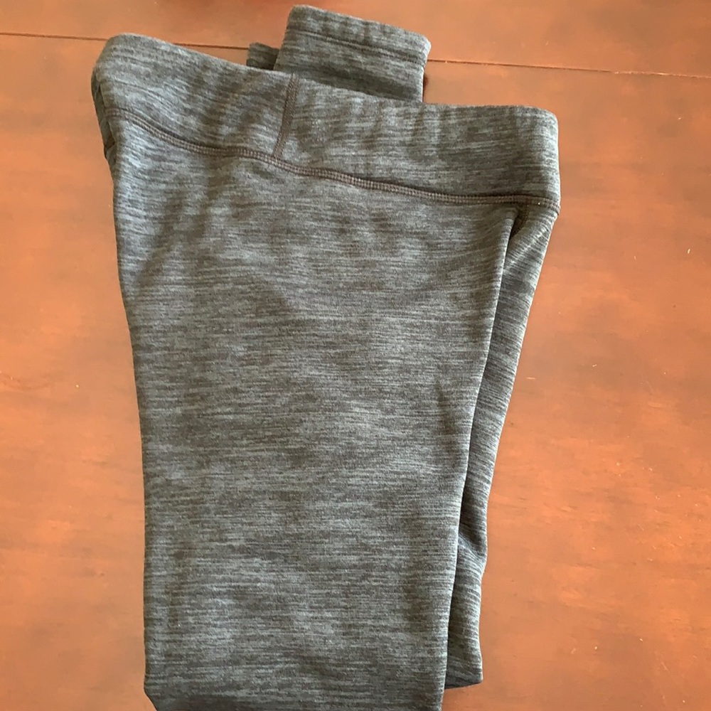 Athleta girl fleece lined leggings size L/ 12
